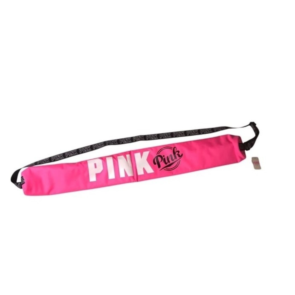 NEW Victoria's Secret PINK Crossbody Drink Carrying Case Sling Bag Cooler Pink